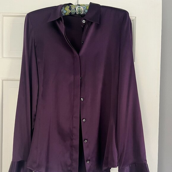 Ann Taylor 100% Silk Blouse - Picture 2 of 2